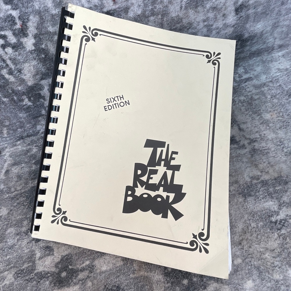 The Real Book Jazz Standards Lead Sheets Sheet Music Spiral Bound Sixth Edition